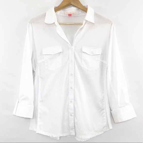 English Laundry Tops - English Laundry White Button Down Top Size XL